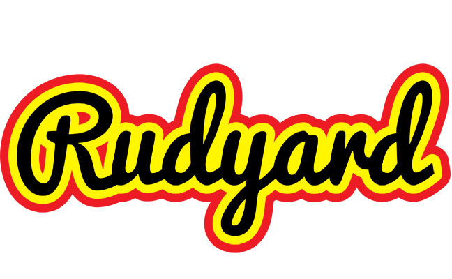 Rudyard flaming logo