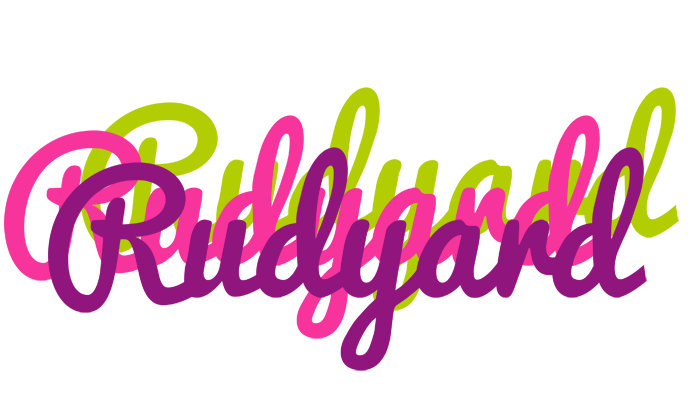 Rudyard flowers logo