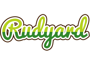 Rudyard golfing logo