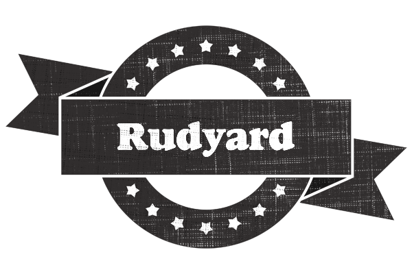 Rudyard grunge logo
