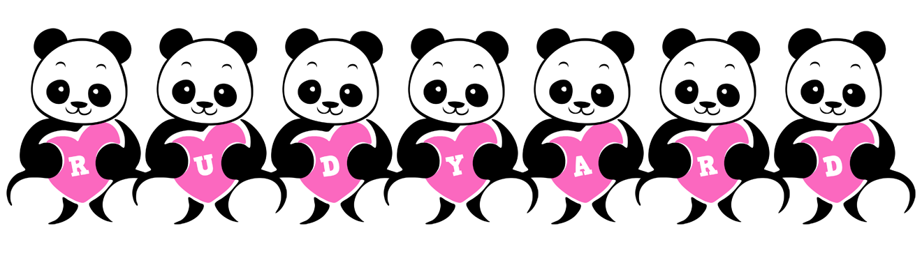 Rudyard love-panda logo