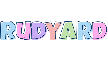 Rudyard pastel logo