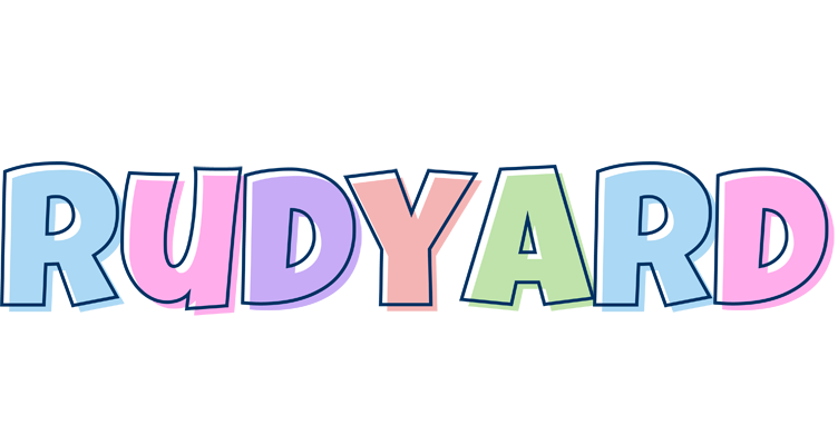 Rudyard pastel logo