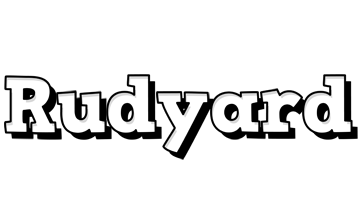 Rudyard snowing logo