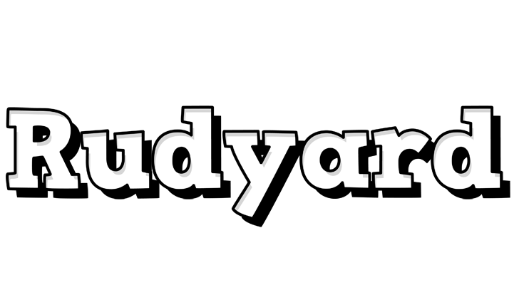Rudyard snowing logo