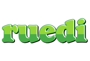 Ruedi apple logo