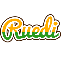 Ruedi banana logo