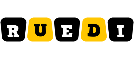 Ruedi boots logo