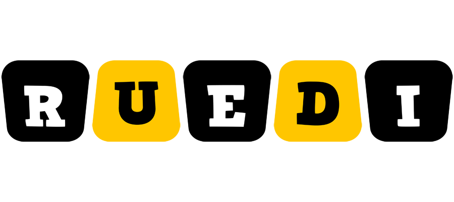 Ruedi boots logo
