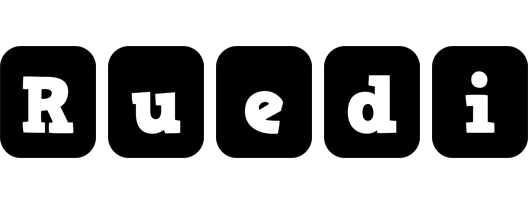 Ruedi box logo