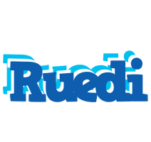 Ruedi business logo