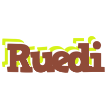 Ruedi caffeebar logo