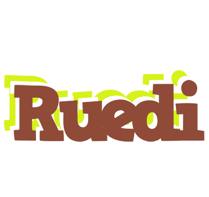 Ruedi caffeebar logo