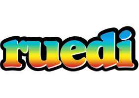 Ruedi color logo
