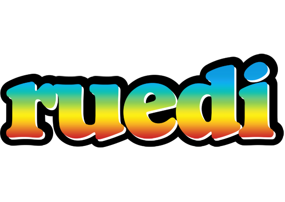 Ruedi color logo
