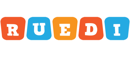 Ruedi comics logo