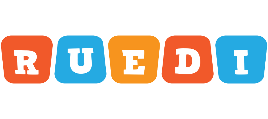 Ruedi comics logo