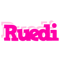 Ruedi dancing logo