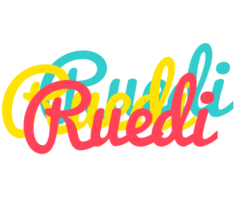 Ruedi disco logo