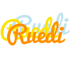 Ruedi energy logo