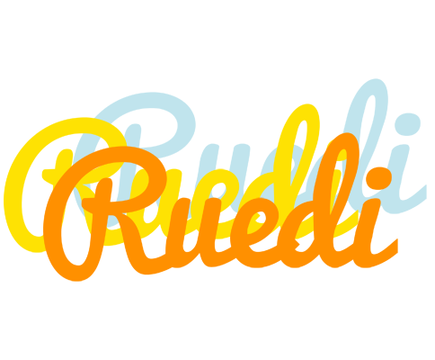 Ruedi energy logo