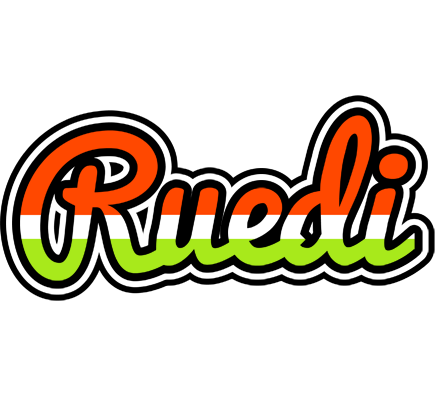 Ruedi exotic logo