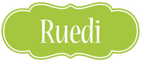 Ruedi family logo