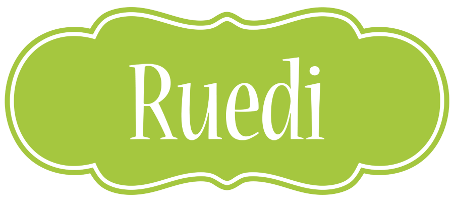 Ruedi family logo