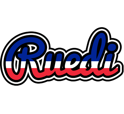 Ruedi france logo