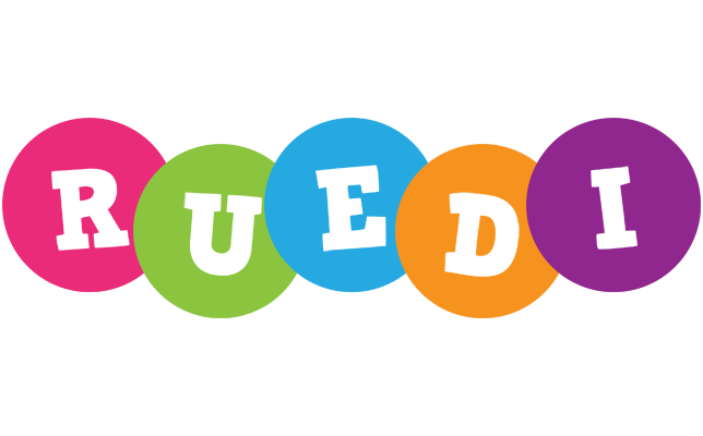 Ruedi friends logo