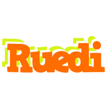 Ruedi healthy logo