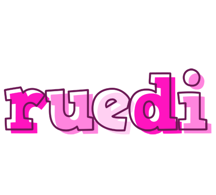 Ruedi hello logo