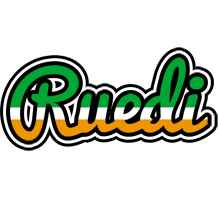 Ruedi ireland logo