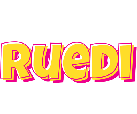 Ruedi kaboom logo