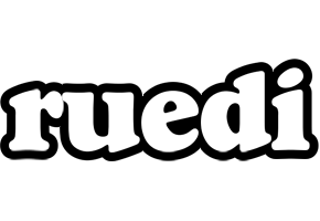 Ruedi panda logo