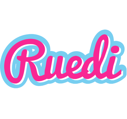 Ruedi popstar logo