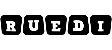 Ruedi racing logo