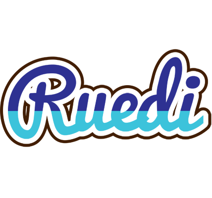 Ruedi raining logo
