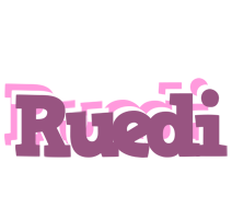 Ruedi relaxing logo