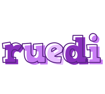 Ruedi sensual logo