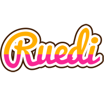 Ruedi smoothie logo