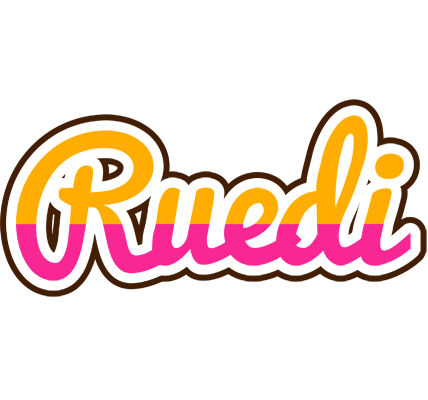 Ruedi smoothie logo