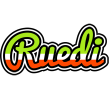 Ruedi superfun logo