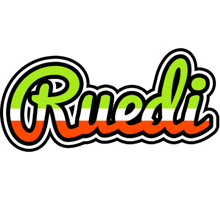 Ruedi superfun logo