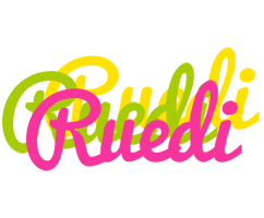 Ruedi sweets logo