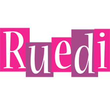 Ruedi whine logo