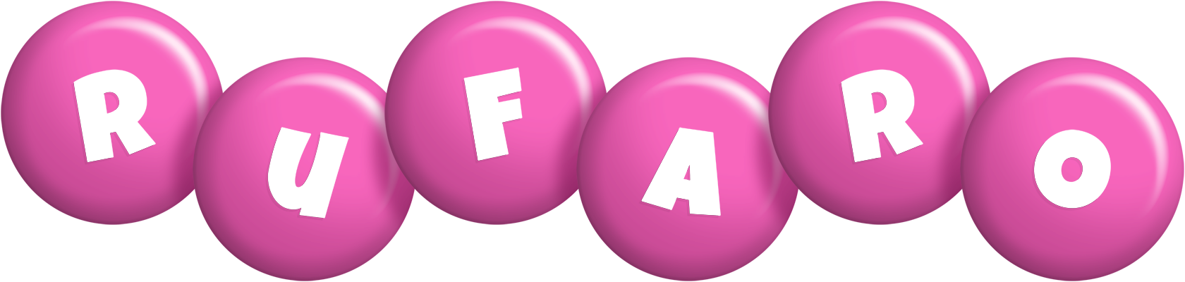 Rufaro candy-pink logo