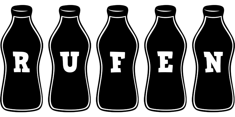 Rufen bottle logo