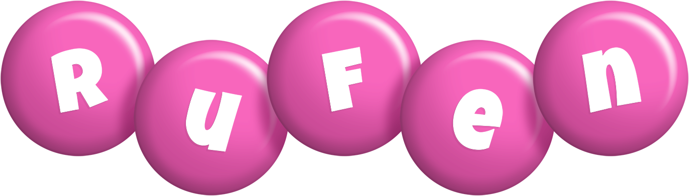 Rufen candy-pink logo