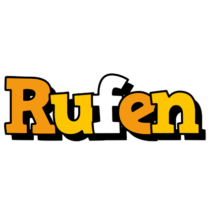 Rufen cartoon logo